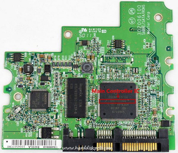 (image for) 040121300 Maxtor Donor PCB Board 302006100
