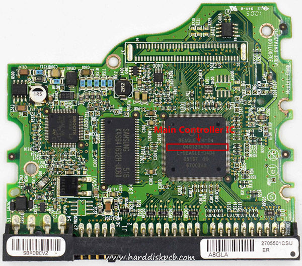 (image for) 040121400 Maxtor Donor PCB Board 302007101