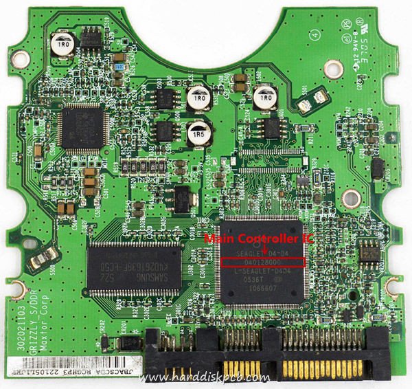 040128000 Maxtor Donor Hard Drive PCB Board 302021103