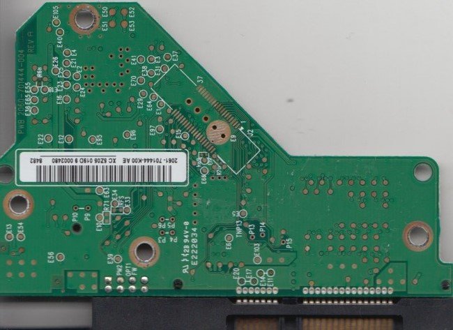 2060-701444-004 WD Donor Hard Drive PCB Board