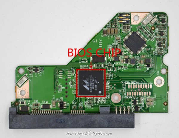 2060-771577-000 WD Donor Hard Drive PCB Board