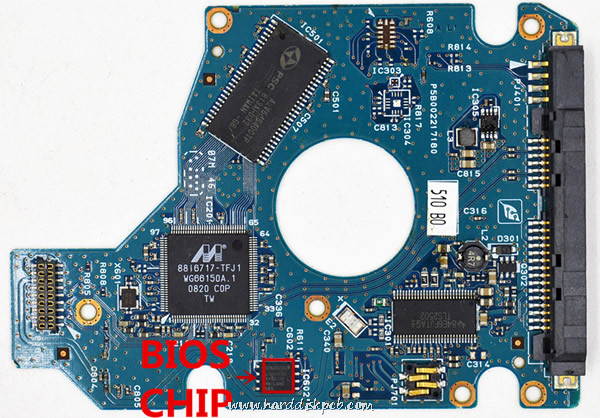 G002217A Toshiba Donor Hard Drive PCB Board