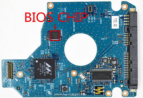 G002439-0A Toshiba Donor Hard Drive PCB Board