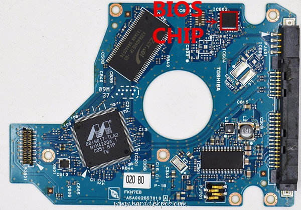 (image for) HDD Controller Board G002657A Toshiba