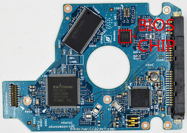 (image for) HDD Controller Board G002822A Toshiba