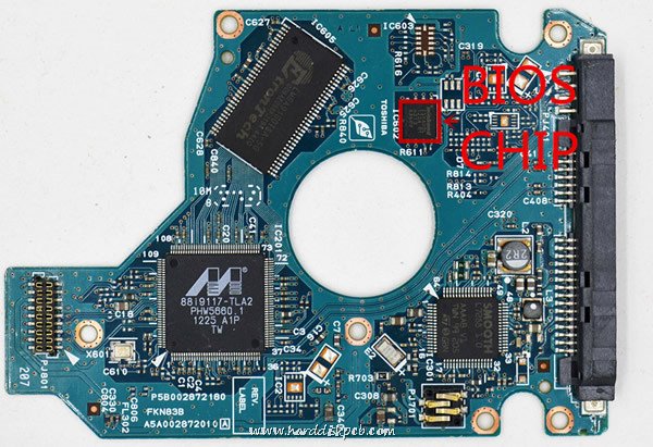 (image for) G002872A Toshiba Donor PCB Board