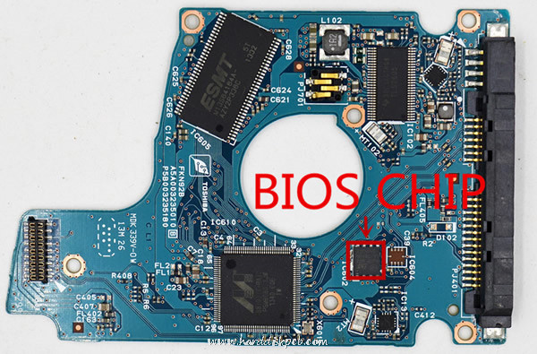G003235C Toshiba Donor Hard Drive PCB Board