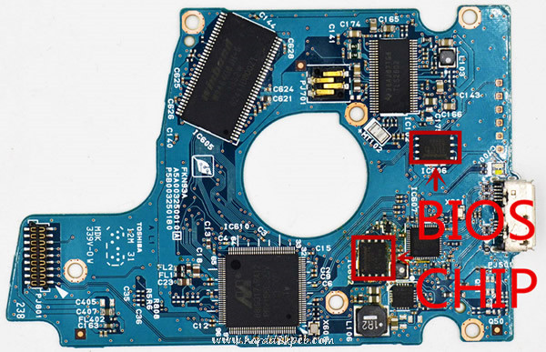 G003250A Toshiba Donor PCB Board - Click Image to Close