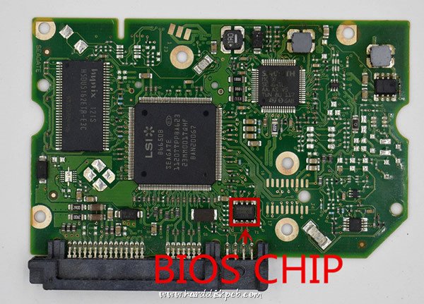 (image for) Tested 100617476 Seagate Hard Disk PCB Board