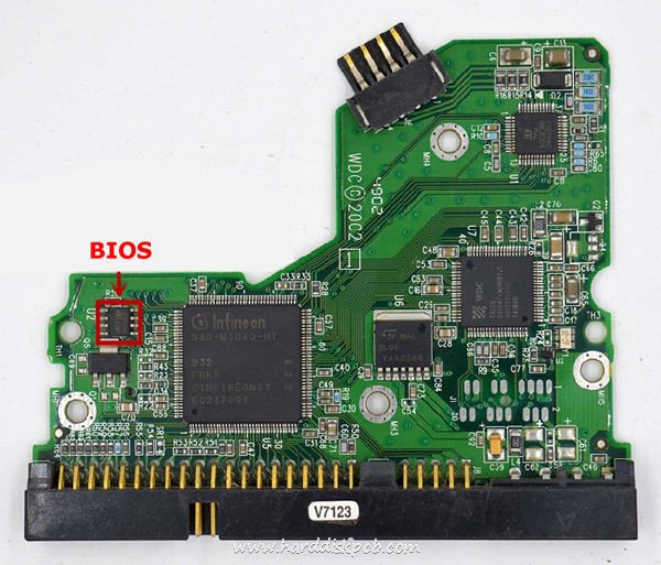 (image for) Tested 2060-001127-003 WD Hard Disk PCB Board
