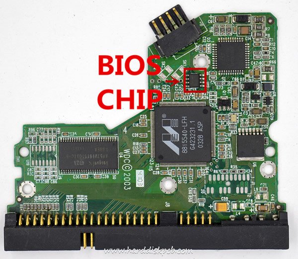 (image for) Tested 2060-001130-010 WD Hard Disk PCB Board