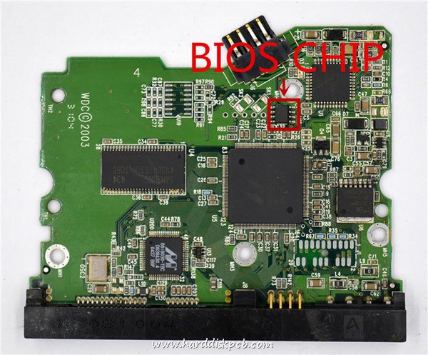 (image for) Tested 2060-001252-000 WD Hard Disk PCB Board