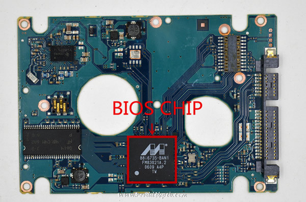 CA26338-B71104BA Fujitsu Hard Disk PCB Board