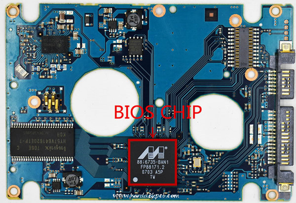 CA26338-B74104BA Fujitsu Hard Disk PCB Board