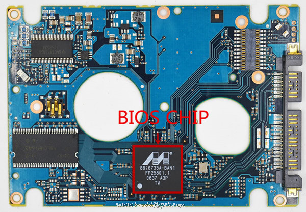 CA26343-B84204BA Fujitsu Hard Disk PCB Board