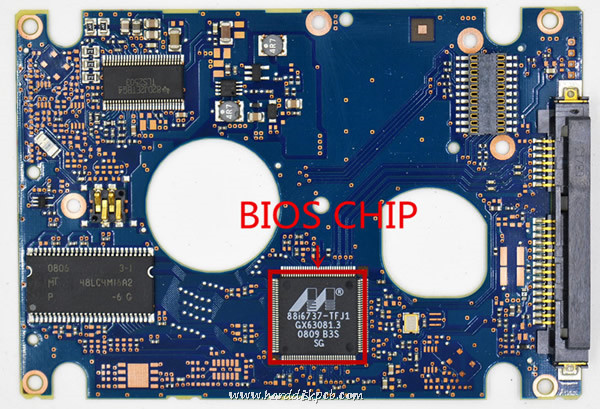 CA26344-B32104BA Fujitsu Hard Disk PCB Board