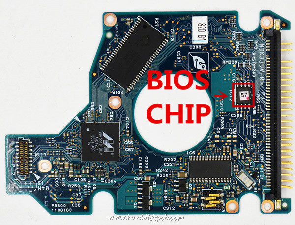 G5B001188000-A Toshiba Hard Disk PCB Board