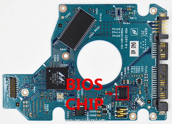 G5B001851000-A Toshiba Hard Disk PCB Board