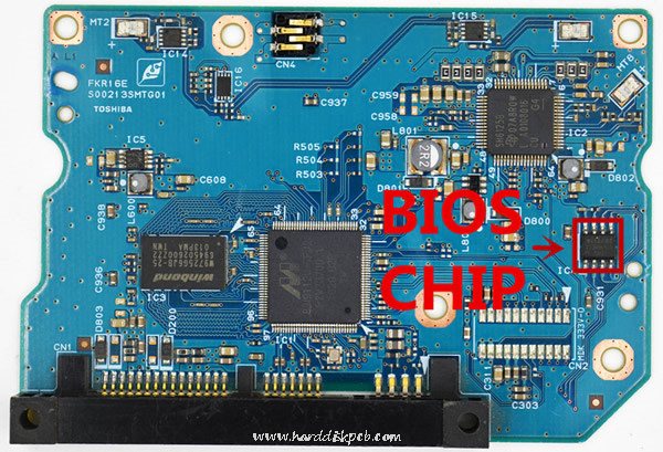 S002135MT Toshiba Hard Disk PCB Board
