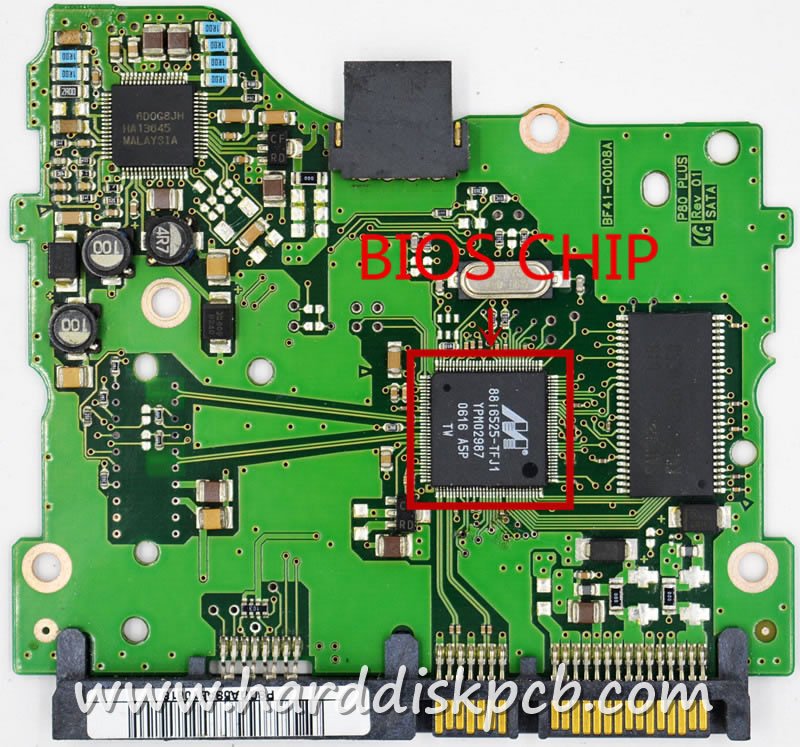 (image for) PCB BF41-00108A, Samsung HD080HJ/P, HD080HJ/B
