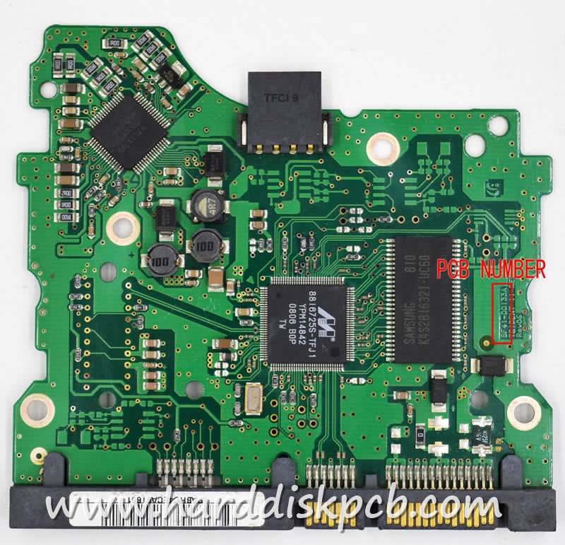 (image for) samsung hd403lj 400GB 7200RPM 16 hdd pcb BF41-00133A MANGO_REV.03