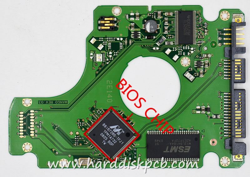 (image for) PCB BF41-00157A, Samsung HM160HI, HM160HI
