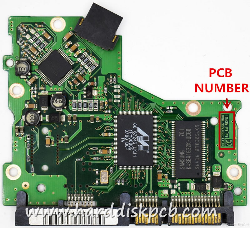 (image for) PCB BF41-00163A, Samsung HD161HJ, HD161HJ/D