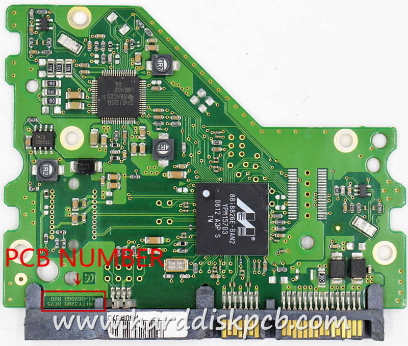 HDD PCB samsung Logic Board BF41-00206B TRINITY32MB REV5 R00