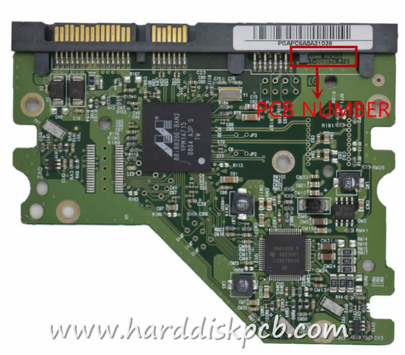 (image for) HDD PCB samsung Logic Board BF41-00207A 32M REV03