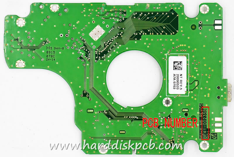 Hard Drive PCB Board for samsung Logic Board BF41-00235B MU-X M6 REV05