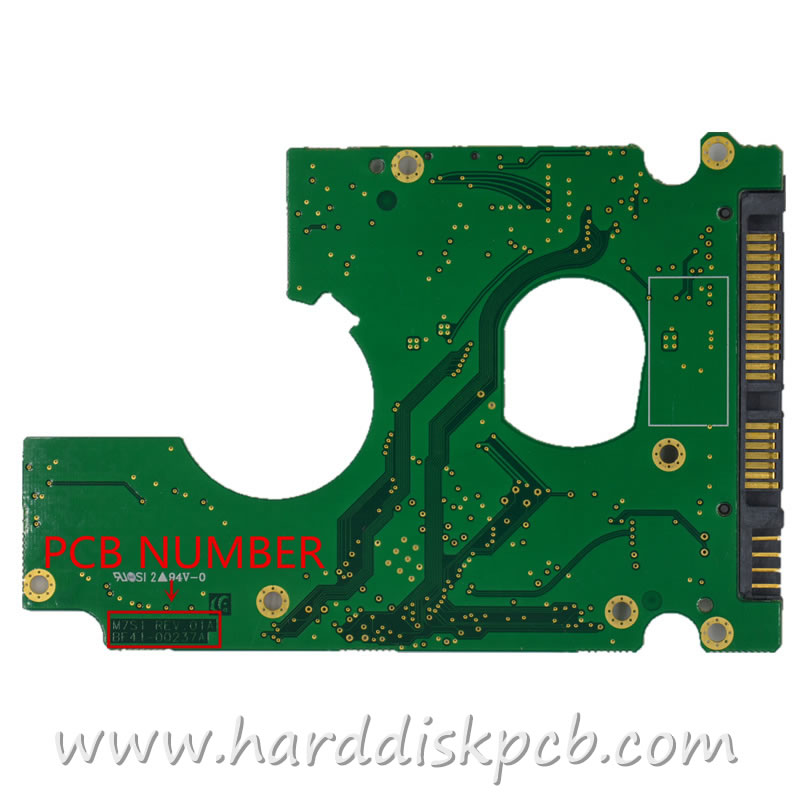 (image for) samsung HDD PCB BF41-00237A M7s1 rev.01a