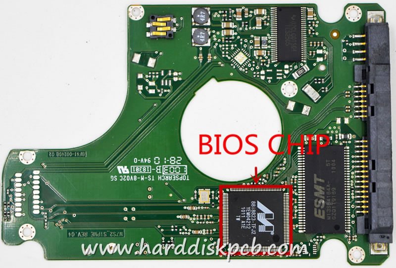 (image for) Hard Drive PCB Board for samsung Logic Board BF41-00249B M7S2_S1PME REV.04