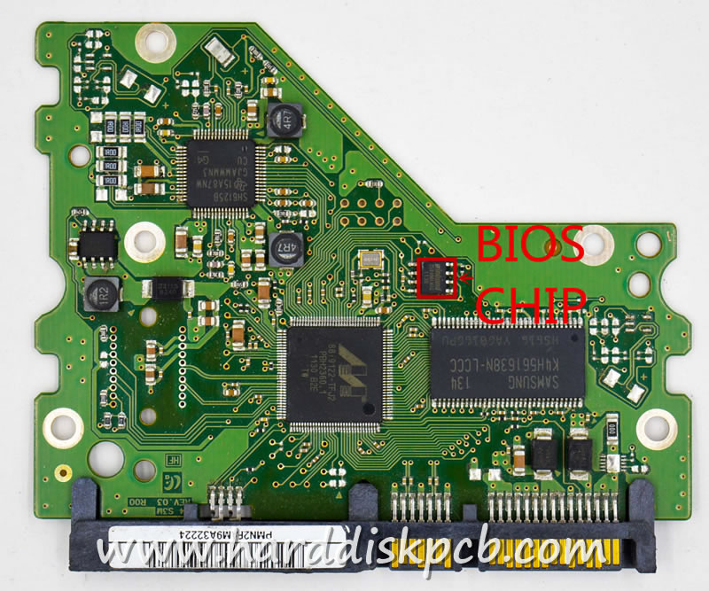 (image for) Samsung HD203UJ PCB Controller Circuit Board BF41-00314A 00
