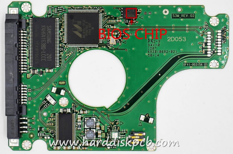 (image for) Samsung HM250HI PCB Controller Circuit Board BF41-00315A 05