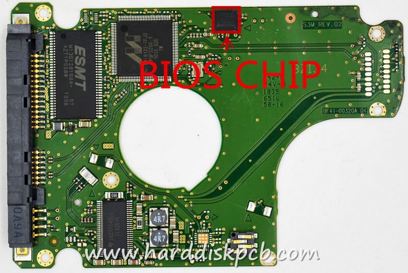 (image for) PCB BF41-00320A, Samsung HM250HJ, HM250HJ