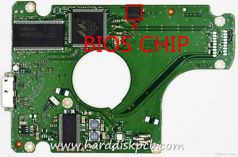 (image for) usb 3.0 Hard Drive PCB Board for samsung Logic Board BF41-00325A S3M_AS_REV.02 R00 - Click Image to Close