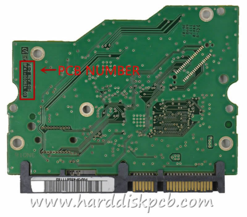 (image for) HDD PCB samsung Logic Board BF41-00362A 00 F6-2 REV .01D