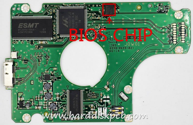 (image for) samsung usb 3.0 HDD pcb BF41-00373A M8U_539B_REV.01 R00 ST500LM014