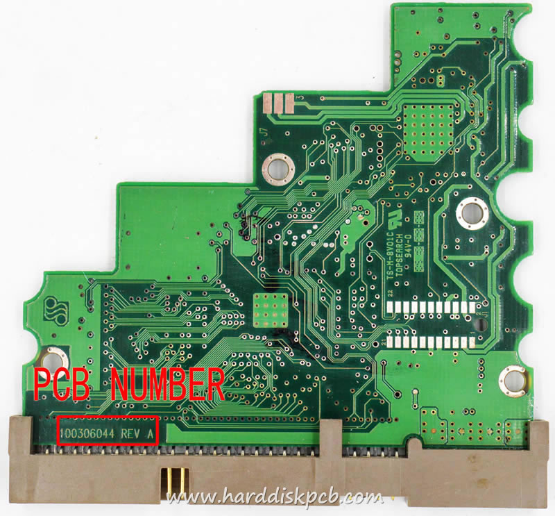(image for) HDD PCB Seagate Logic Board 100306044 REV A - Click Image to Close