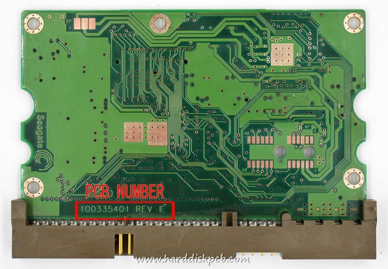 (image for) PCB 100335401, Seagate ST3400632A, 9Y7465-301, 100367317 G