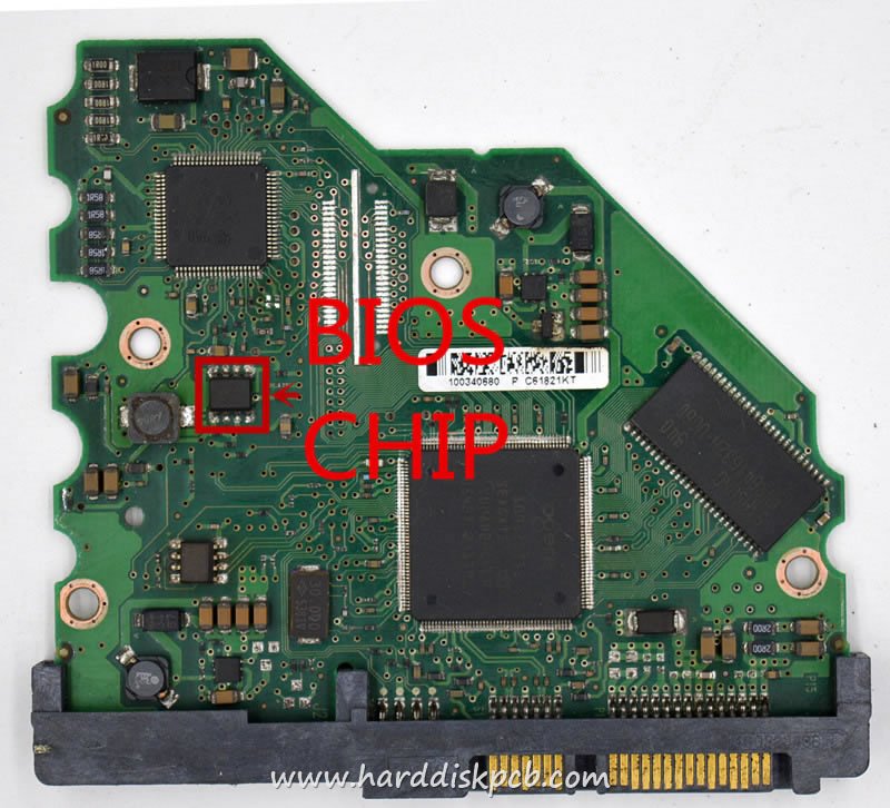 (image for) PCB 100336321, Seagate ST3120026AS, 9W2813-160, 100331799 K