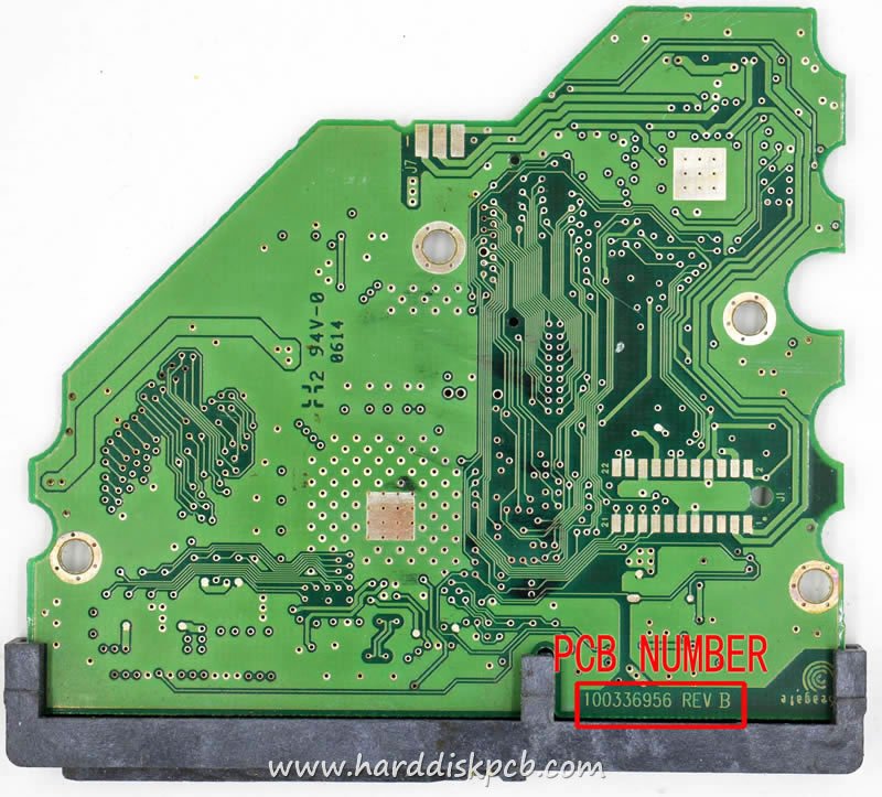 (image for) HDD PCB Seagate Logic Board 100336956 REV B