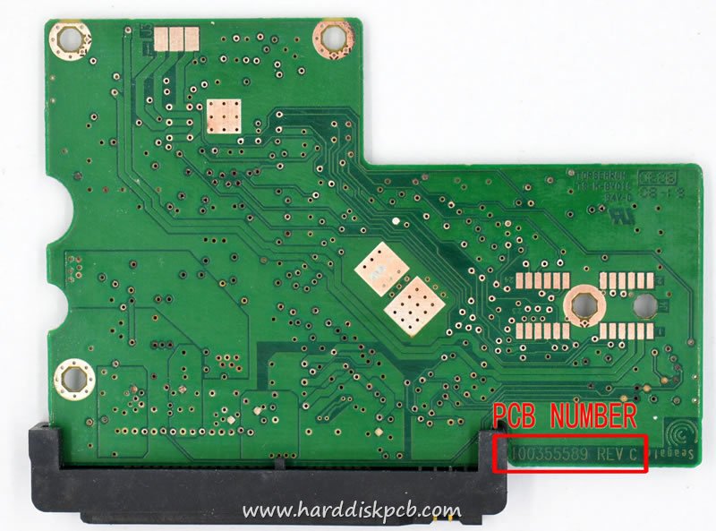 (image for) HDD PCB Seagate Logic Board 100355589
