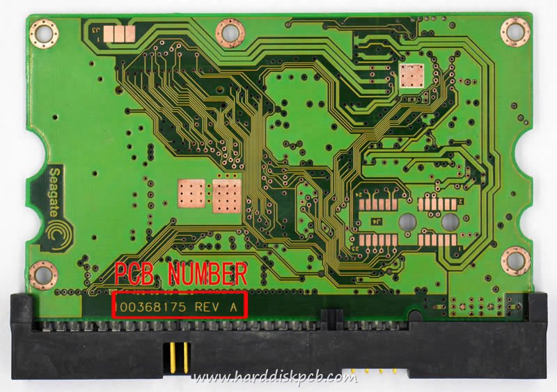 (image for) HDD PCB Seagate Logic Board 100368175 REV A