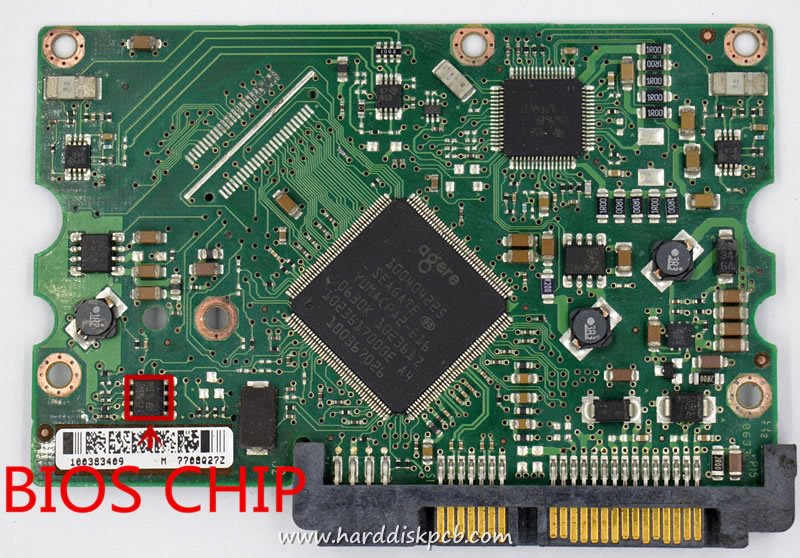 (image for) HDD PCB Seagate Logic Board 100383395 REV B