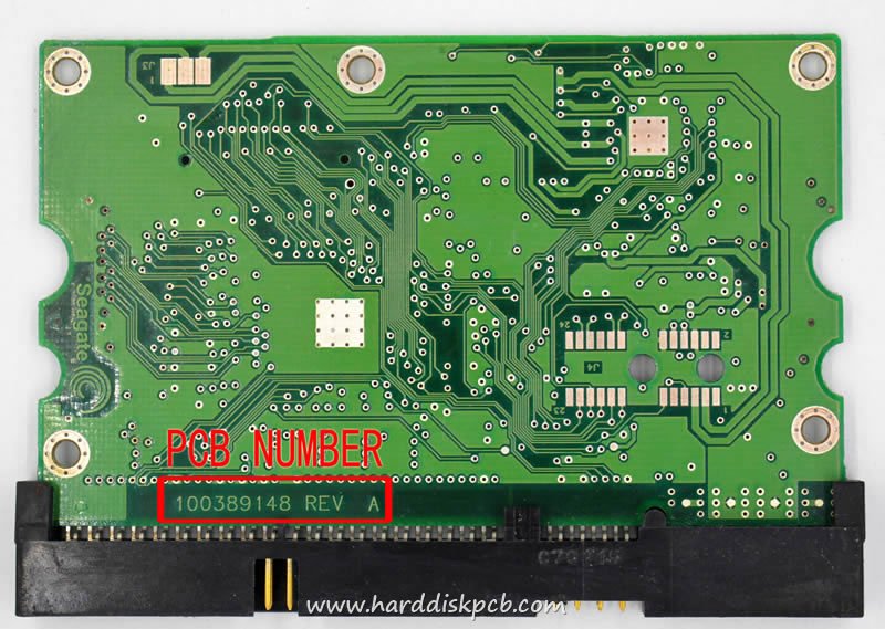 (image for) HDD PCB Seagate Logic Board 100389148 REV A