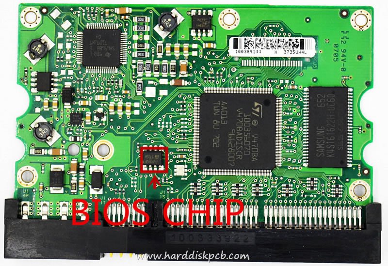 (image for) HDD PCB Seagate Logic Board 100389148 REV A