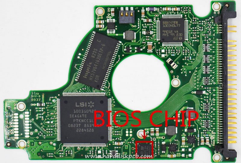 (image for) HDD PCB Seagate Logic Board 100390531 REV C