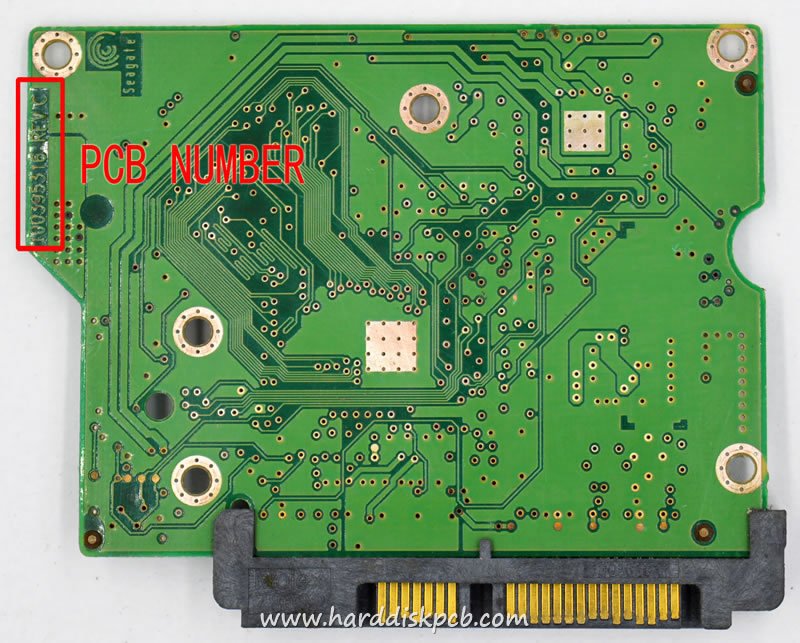 (image for) HDD PCB Seagate Logic Board 100395316 REV B