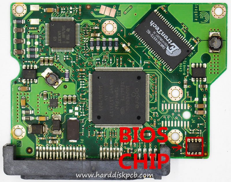 (image for) PCB 100395316, Seagate ST3120211AS, 9CC11C-302, 100395315 D